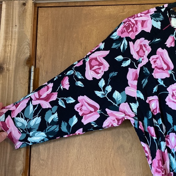 Vintage My Michelle rose floral dress - Picture 5 of 10